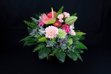 Ein Blumenstrauß, der Freude bereitet