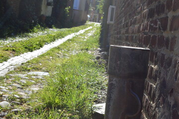 old stone wall