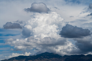 Fototapeta premium Rapid updraft from during monsoon season.
