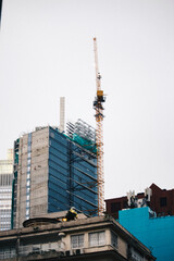 Fototapeta na wymiar building under construction