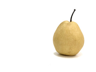 Yellow Barrow fruit isolated on a white background.