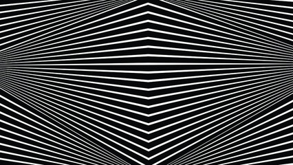  Abstract pattern. Texture with wavy, billowy lines. Optical art background. Wave design black and white. Digital image with a psychedelic stripes. Vector illustration