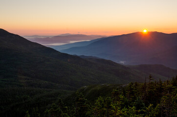 Sunrise from the Boot Spurr Trail