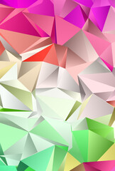 Abstract Low-Poly background. triangulated texture. Design 3d. Polygonal geometrical pattern. Triangular modern style