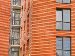 red brick building
