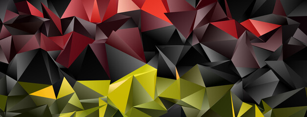 Abstract Low-Poly background. triangulated texture. Design 3d. Polygonal geometrical pattern. Triangular modern style