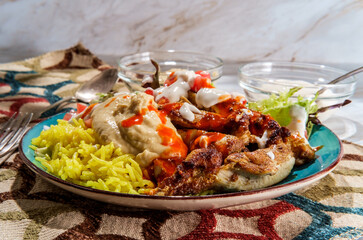 Middle Eastern Chicken Shawarma