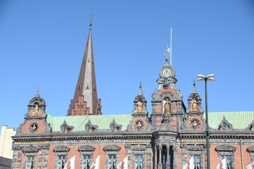 Fototapeta na wymiar Rathaus in Malmö