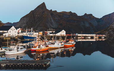 Fischerhafen Lofoten