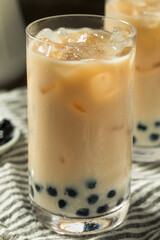 Refreshing Homemade Boba Milk Tea