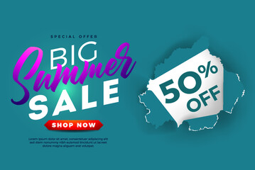 big summer sele 50% OFF