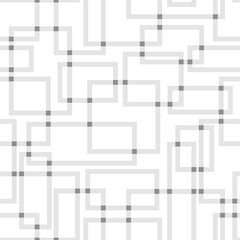 Vector seamless geometric pattern with squares. Simple design for wrapping, wallpaper, textile