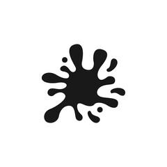 Splash icon flat vector illustration