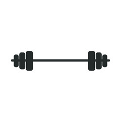 barbell icon on a white background. EPS10
vector illustration