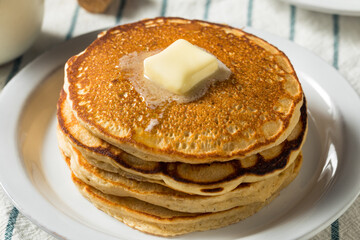 Homemade Warm Buttermilk Pancakes