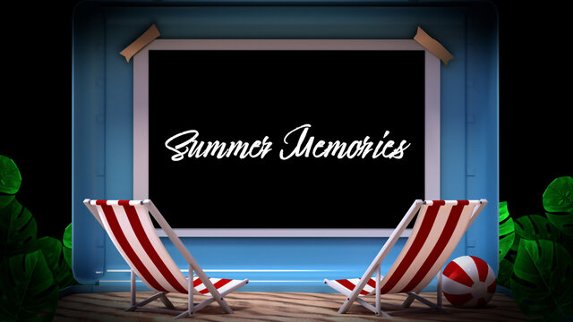Summer Memories Overlay Titles