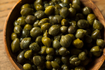 Organic Pickled Canned Capers