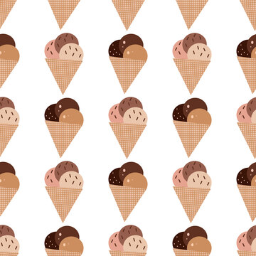 Ice cream pattern 28