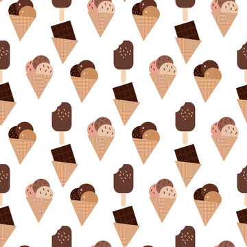 Ice cream pattern 26