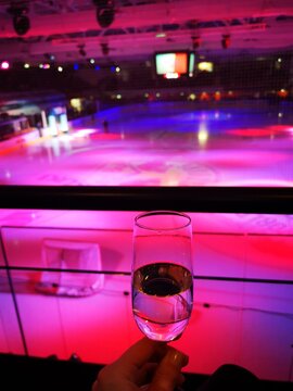 Prosecco Champagne VIP Area, Ice Hockey, Austria