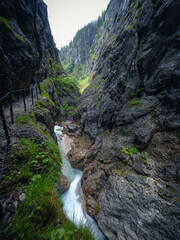 Wandern im Höllentalklamm