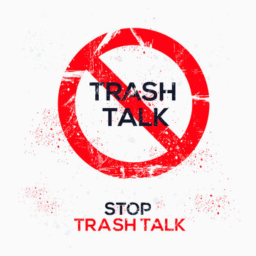 Trash Talk Images – Browse 35 Stock Photos, Vectors, and Video