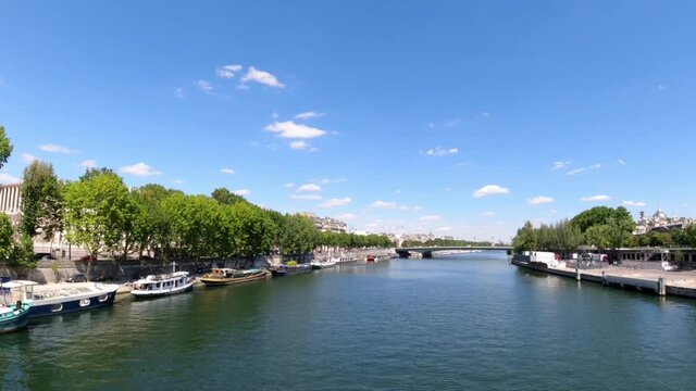 ponts de Paris en vid&eacute;o (France)