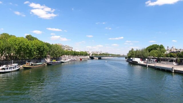 ponts de Paris en vid&eacute;o (France)