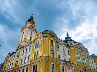 Majors office in Pecs, Hungary