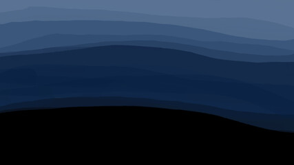 An Abstract Background that Resembles a HIlly Landscape at Dusk