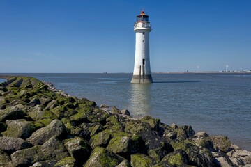 lighthouse on the coast