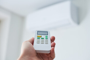 Air condition remote control.