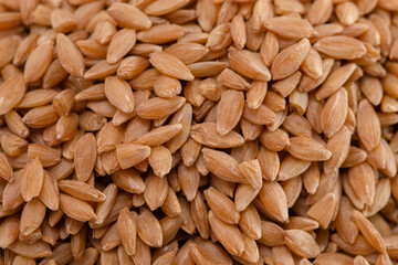Background of Organic Einkorn Rice