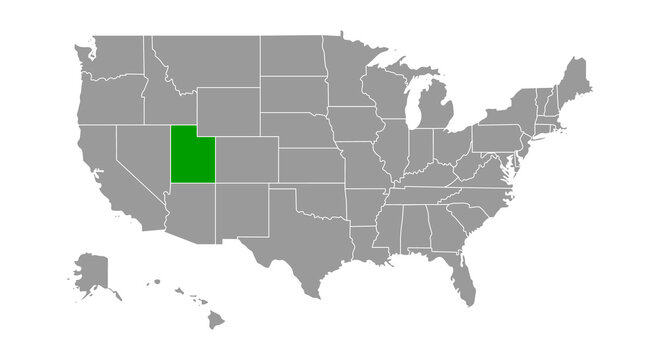 recommend clip art: Utah Locate Map
