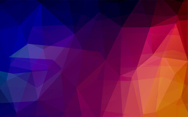 Obraz premium Creative low poly colorful background design. Graphic design template.