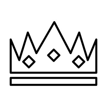 recommend clip art: royal crown of duke line style icon