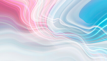 Abstract modern light background with smooth neon liquid lines. Light lines, bright background. Abstract acrylic fluid, stone cut.
