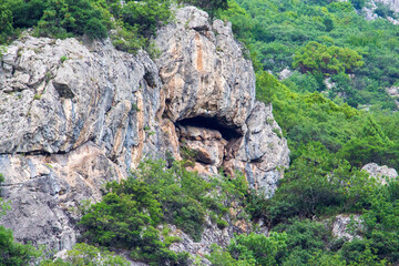 rocks in the mountains