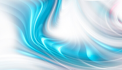 Abstract modern light background with smooth neon liquid lines. Light lines, bright background. Abstract acrylic fluid, stone cut.