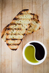 grilled bread 