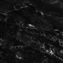 Fototapeta premium Black marble natural pattern for background, abstract natural marble black and white