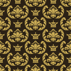 Damask background pattern wallpaper texture Damask seamless pattern