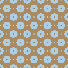 Hexagonal Molecular Pattern Seamless Repeat Background