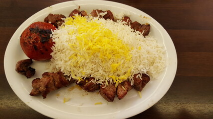 Iranian rice kebab