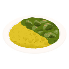 ほうれん草カレー