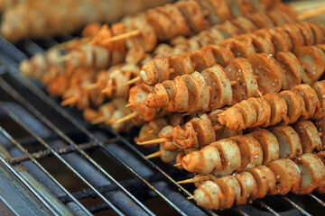 Chinese traditional snack roasted gluten