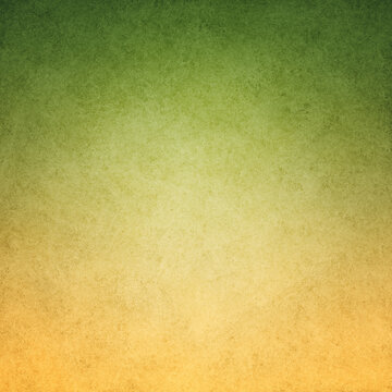 Elegant yellow gold background with green border, gradient color and grunge texture design in dark and light layout