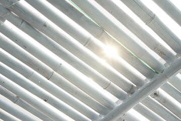 corrugated metal background