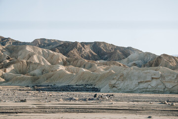 mountain landscape in death valley