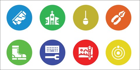 construction icon set